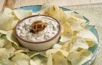 Dip de Cebollas Caramelizadas Dip de Cebollas Caramelizadas