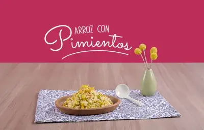 Arroz con pimientos Arroz con pimientos