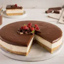 Cheesecake de Chocolate Fácil y sin Horno (condensada)
