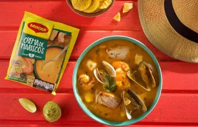 Crema de mariscos Crema de mariscos