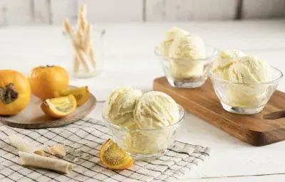 Helado de Naranjilla Helado de Naranjilla