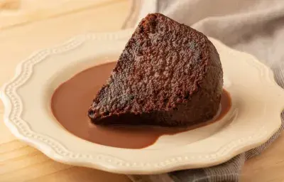 Receta casera de Torta mojada de chocolate Receta casera de Torta mojada de chocolate