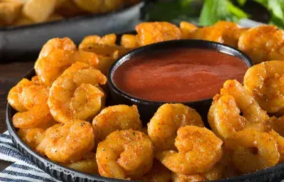 Camarones en salsa acevichada Camarones en salsa acevichada