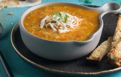 Sopa de quinua Roja Sopa de quinua Roja