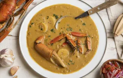 Sopa de cangrejo Sopa de cangrejo
