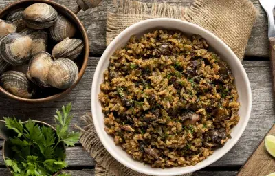 Meloso de Arroz con Concha Meloso de Arroz con Concha