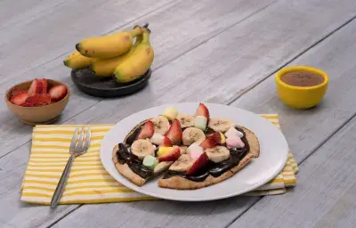 Pizza de platano Pizza de platano