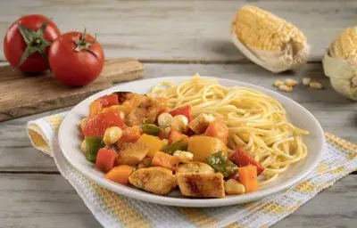 Pollo con Verduras Pollo con Verduras