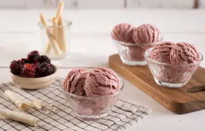 Helado de Mora Helado de Mora