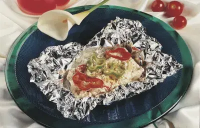 Papillotes de corvina Papillotes de corvina