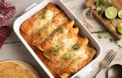 Enchiladas de pollo