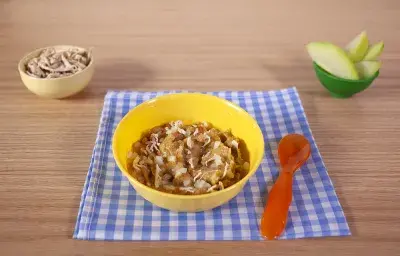 pure de verdura con pollo pure de verdura con pollo