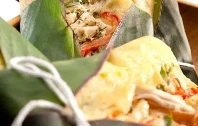 Tamales de zanahoria blanca