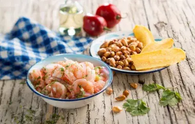 Ceviche de camarón Ceviche de camarón