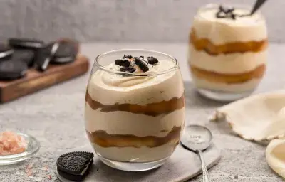 Falso Mousse de Dulce de Leche Falso Mousse de Dulce de Leche