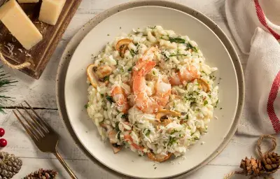 Risoto navideño Risoto navideño