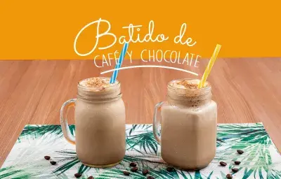 BATIDO DE CAFÉ Y CHOCOLATE BATIDO DE CAFÉ Y CHOCOLATE