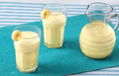 Batido de plátano Batido de plátano