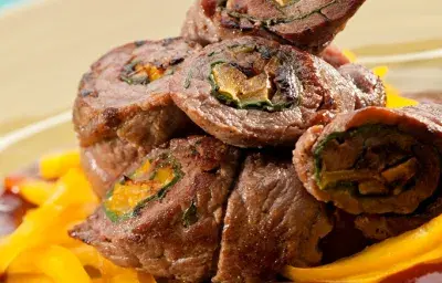 Lomo relleno al BBQ Lomo relleno al BBQ
