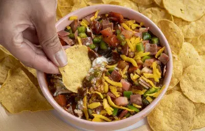 Dip BBQ Ranch con Tocino Dip BBQ Ranch con Tocino