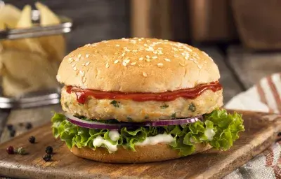 Hamburguesas de Pollo Fáciles