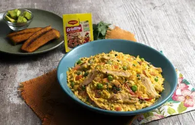 Arroz cremoso con Pollo Arroz cremoso con Pollo