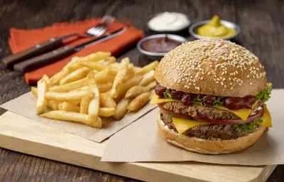Hamburguesa de Fréjol Hamburguesa de Fréjol