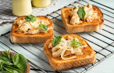 tostadas facilísimas de pollo tostadas facilísimas de pollo