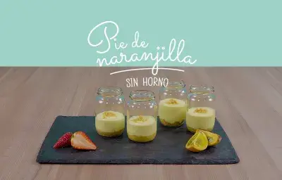 Pie de naranjilla sin horno Pie de naranjilla sin horno