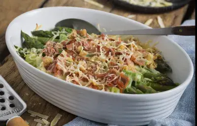 Esparragos Gratinados