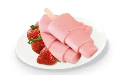 Paletas de fresa Paletas de fresa