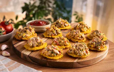 Patacones rellenos