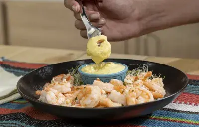 Camarones a la plancha