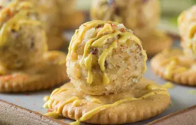 Bolitas con queso de cabra