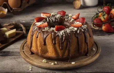 Torta de Manjar y Chocolate