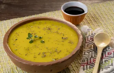 Crema de Zapallo y Jengibre