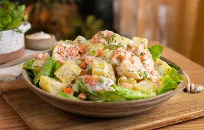 Ensalada de Papas con Camaron
