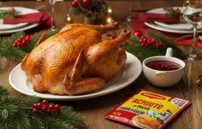 Salsa para pavo con Sabor y Color