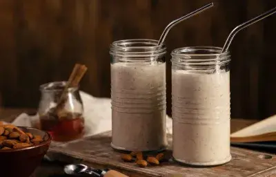 Milshake de almendra y miel