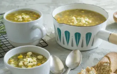 Sopa de sambo con choclo