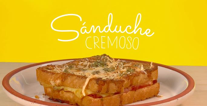 Sanduche cremoso