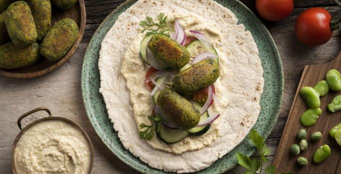 Falafel de Haba con Menta
