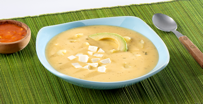 Locro de Queso y AguacateLocro de Queso y Aguacate