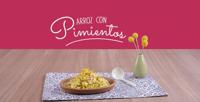 Arroz con pimientos