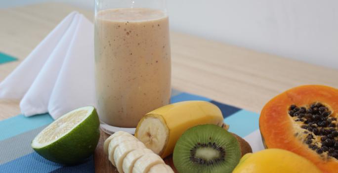Licuado de Frutas Tropicales