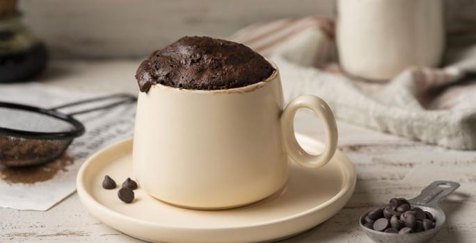 Brownie en Taza