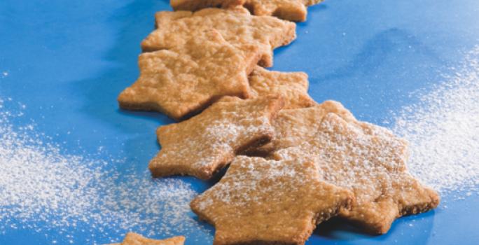 Postres fáciles de galletas de estrellitas