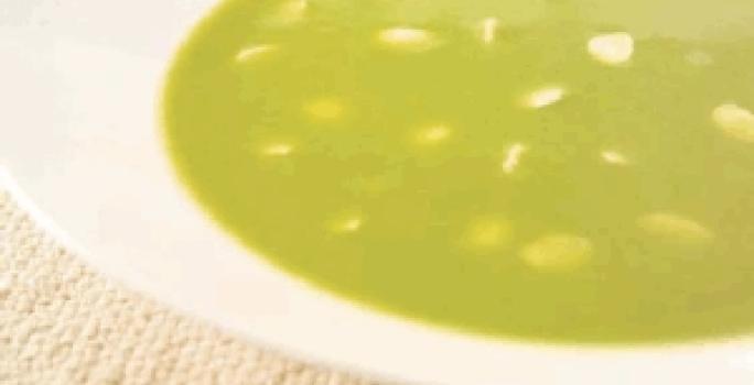 Crema de zuccini con chochos