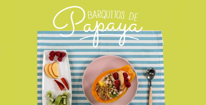 Barquitos de papaya