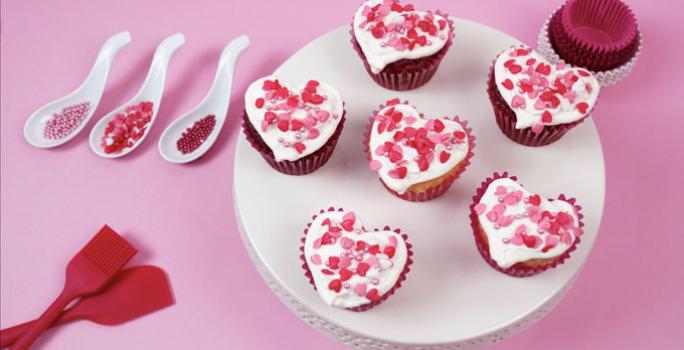 Cupcakes San valentín